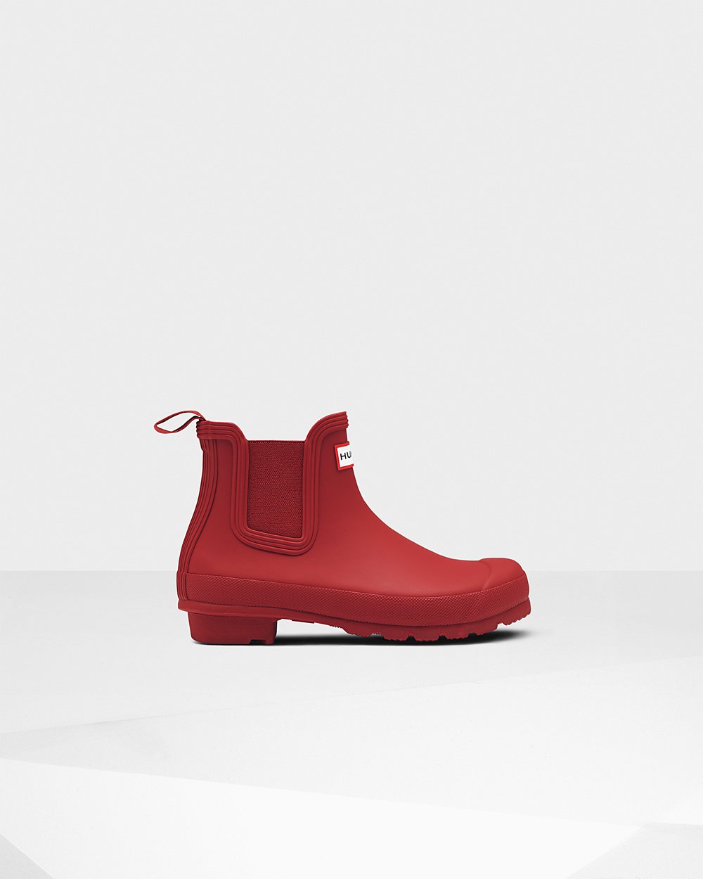 Botas Chelsea Original Hunter Mujer - Rojos - 786091DPR